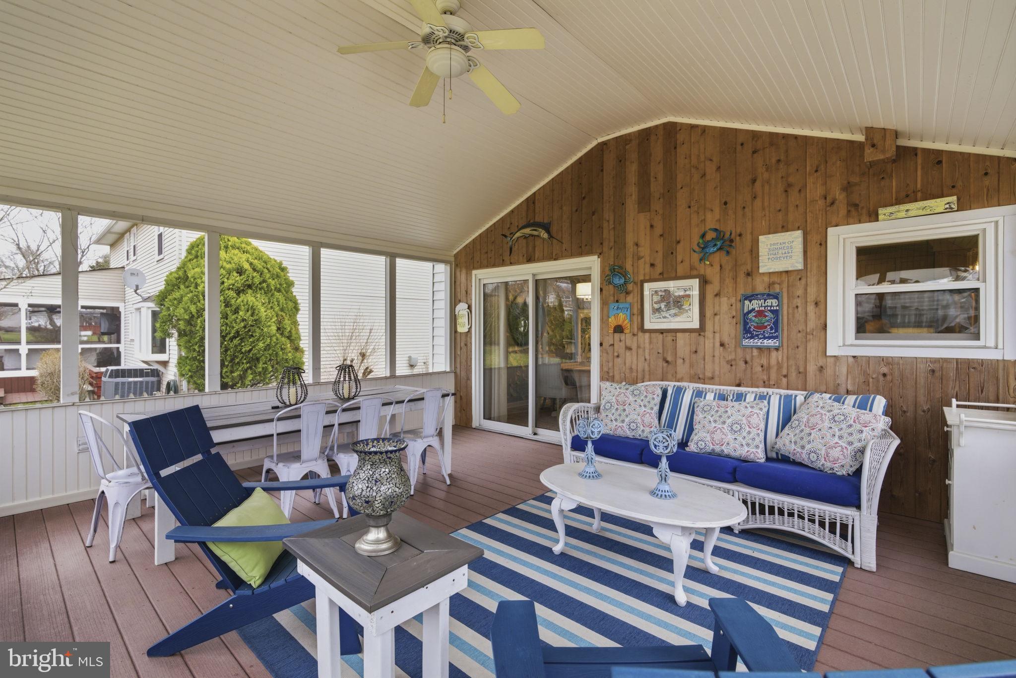 402 North Shamrock Road Bel Air, MD 21014 - Photo 16 of 50 Board & Batten ceiling & wood plank accent wall