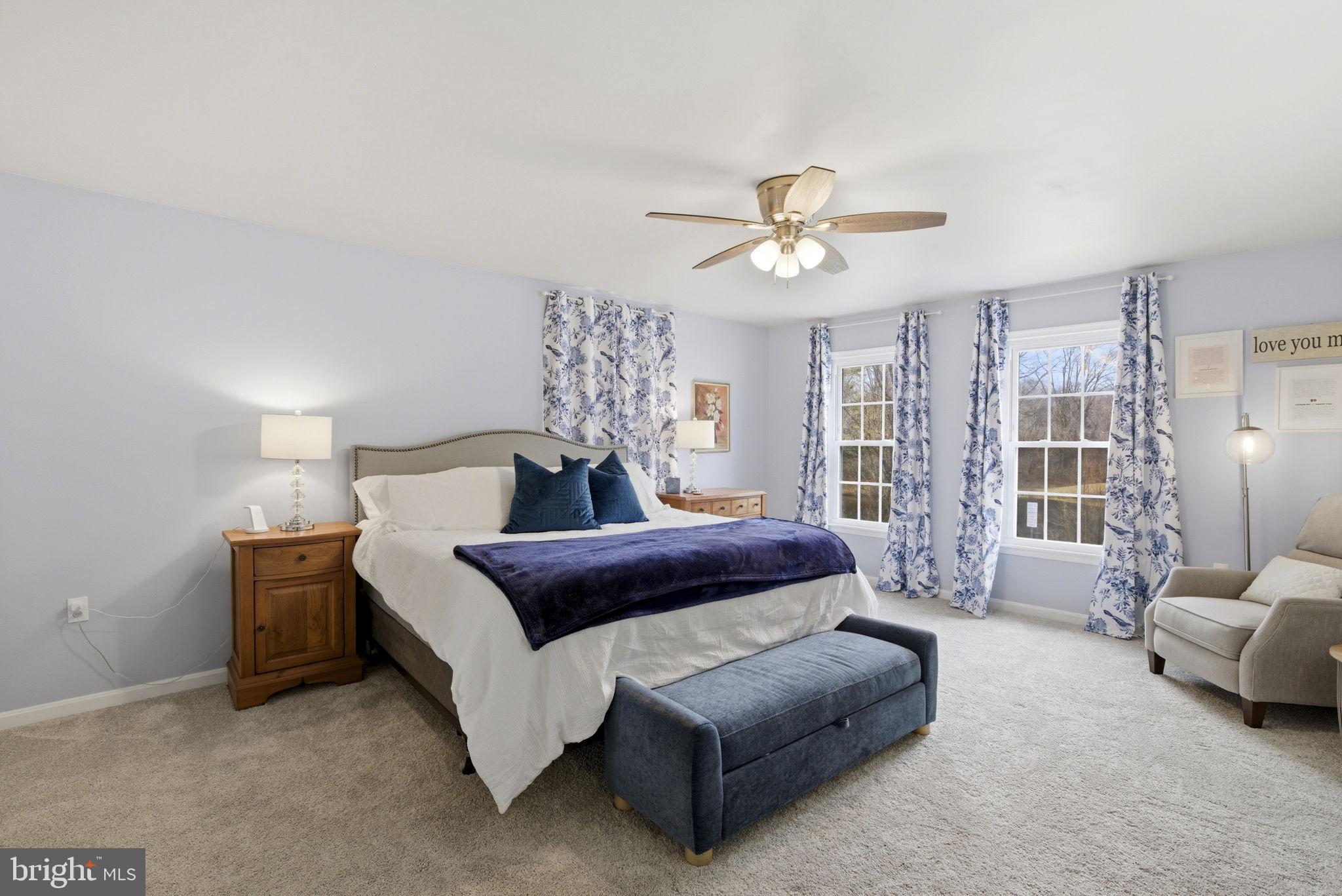 402 North Shamrock Road Bel Air, MD 21014 - Photo 19 of 50 Upper level - primary suite w/ 3 window