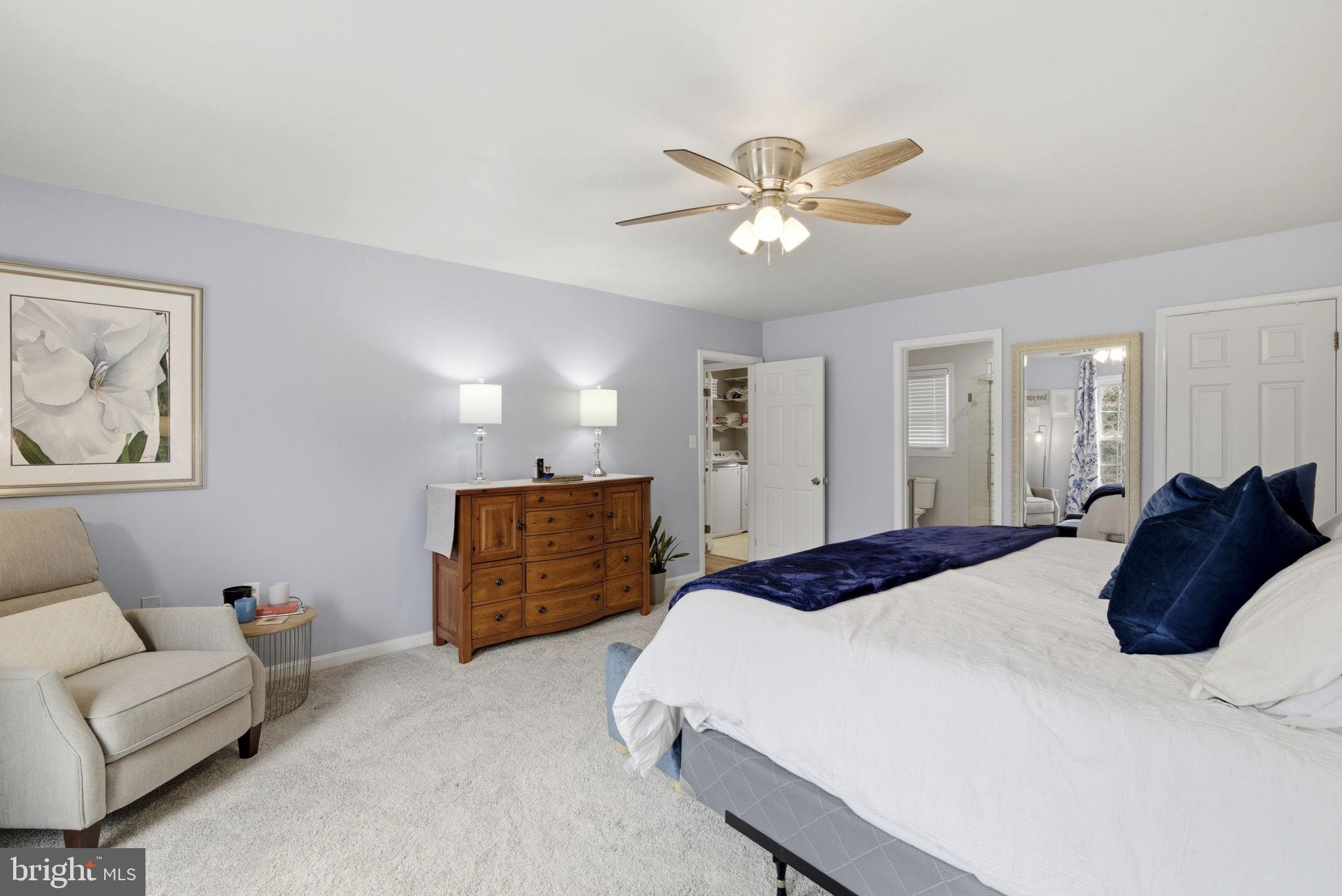 402 North Shamrock Road Bel Air, MD 21014 - Photo 20 of 50 Ceiling fan, walk in closet, en suite entrance