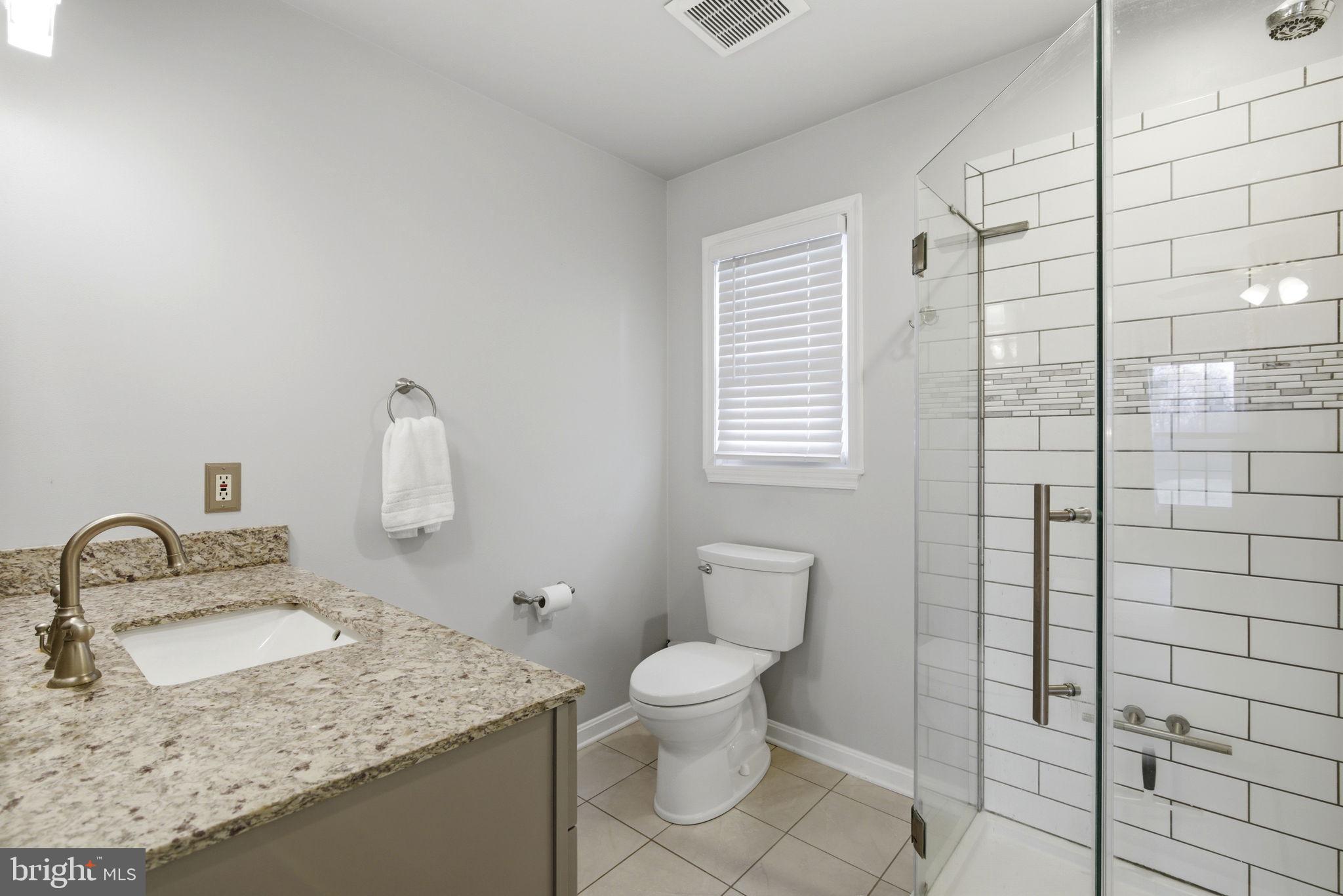 402 North Shamrock Road Bel Air, MD 21014 - Photo 21 of 50 En suite - Tiled shower w/ glass door, tile floor