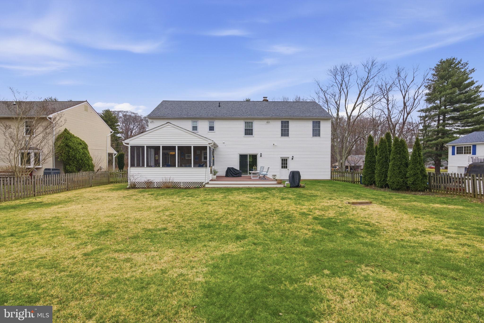 402 North Shamrock Road Bel Air, MD 21014 - Photo 35 of 50 Back of house view & yard