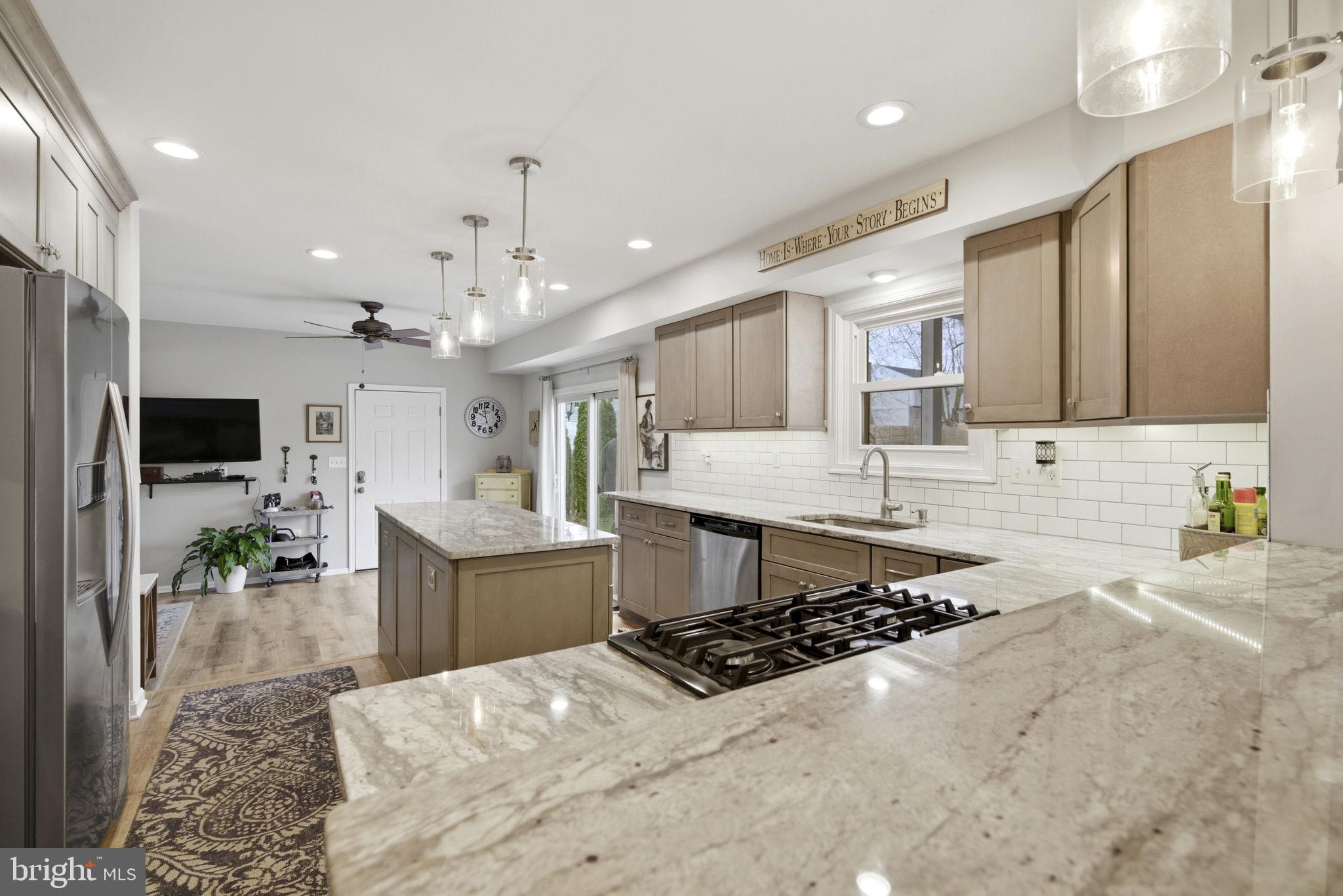 402 North Shamrock Road Bel Air, MD 21014 - Photo 10 of 50 Gray shaker cabinets, stainless steel appliances