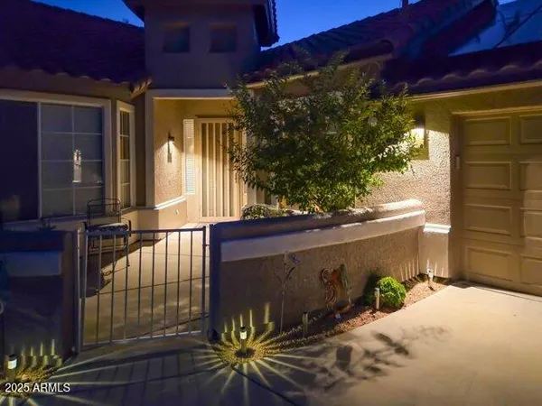 a view of backyard with wheel chair