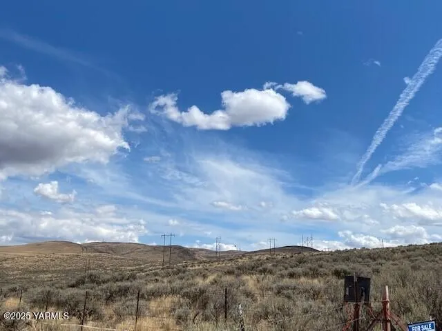 a view of a sky from a balcony
