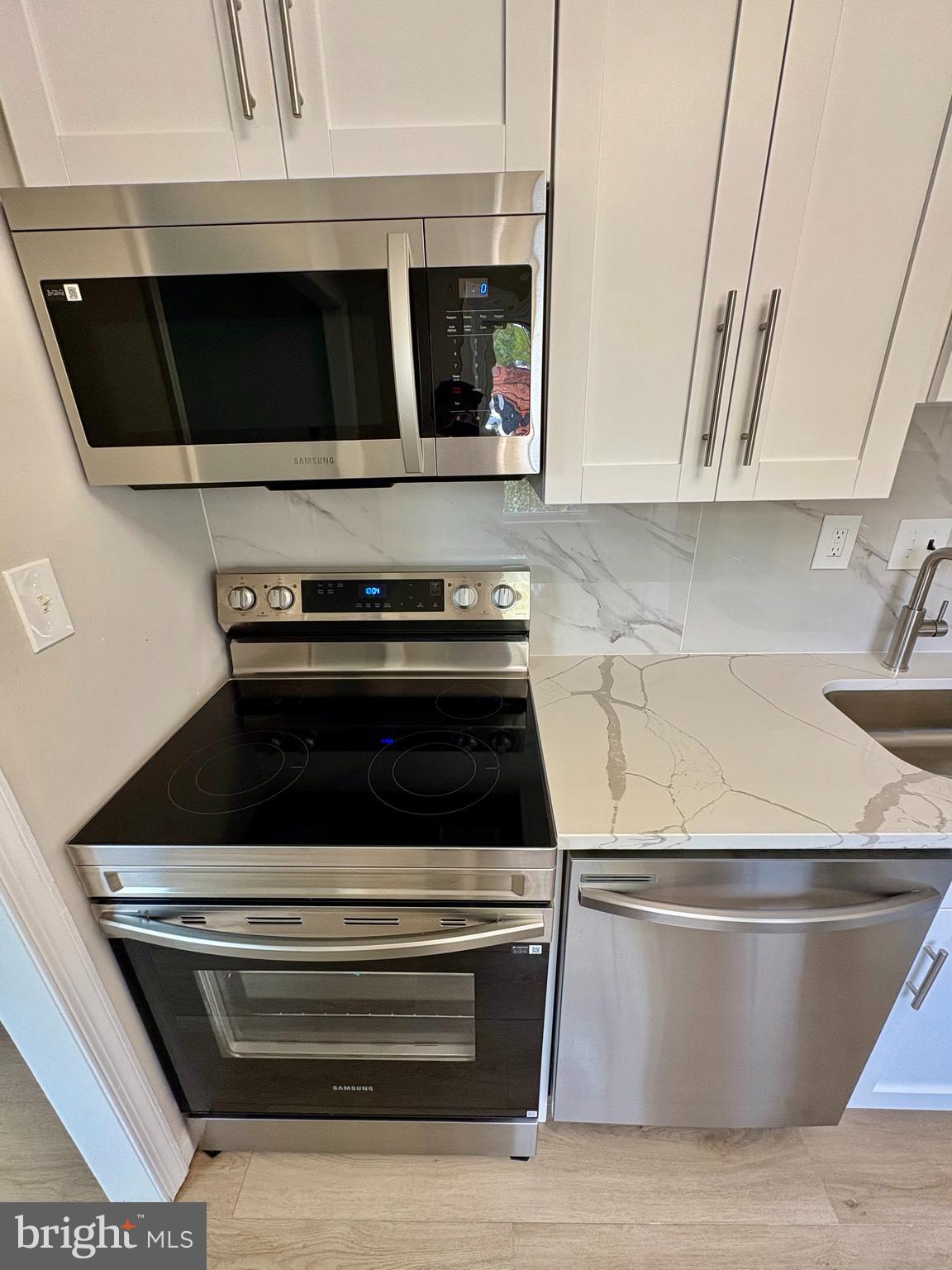 2008 38th Street Southeast, Unit 302 Washington, DC 20020 - Photo 10 of 25 a close view of appliances and cabinets