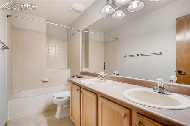 4379 Team Roper Place Colorado Springs, CO 80923 - Photo 8 of 8 Upstairs bath