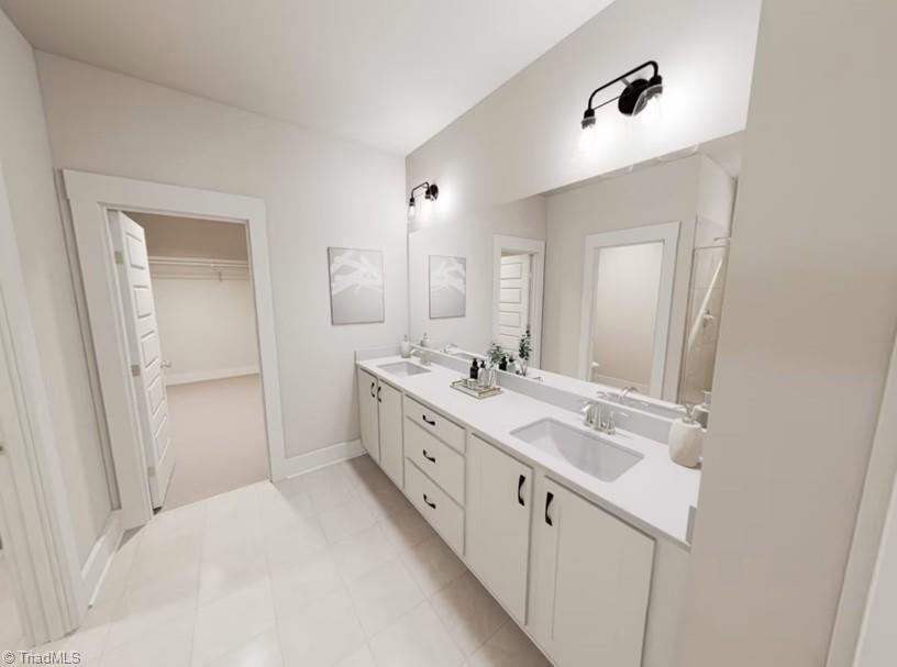 7696 Elizabeth Drive Oak Ridge, NC 27310 - Photo 11 of 29 Primary Bathroom-Virtual Representation Not actual home - Some Features may be different in actual home.