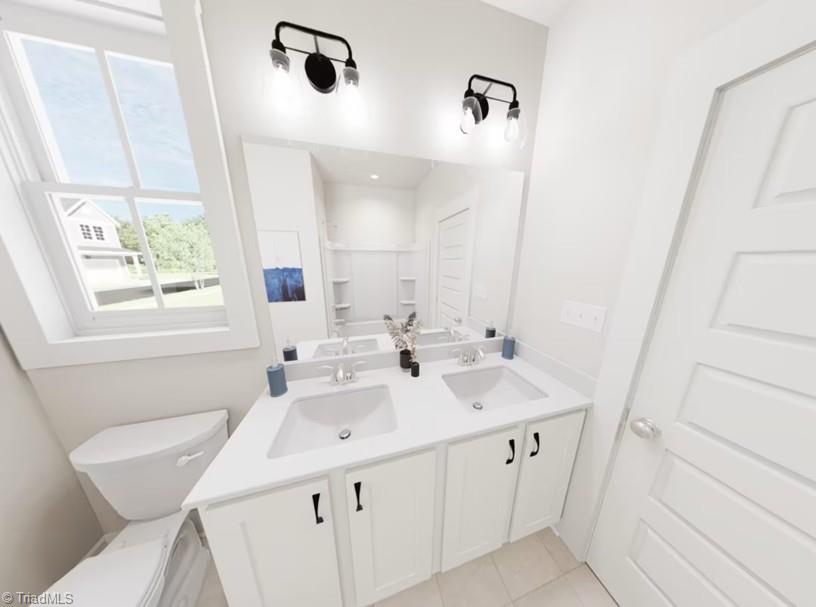 7696 Elizabeth Drive Oak Ridge, NC 27310 - Photo 15 of 29 Secondary Bathroom-Virtual Representation Not actual home - Some Features may be different in actual home.