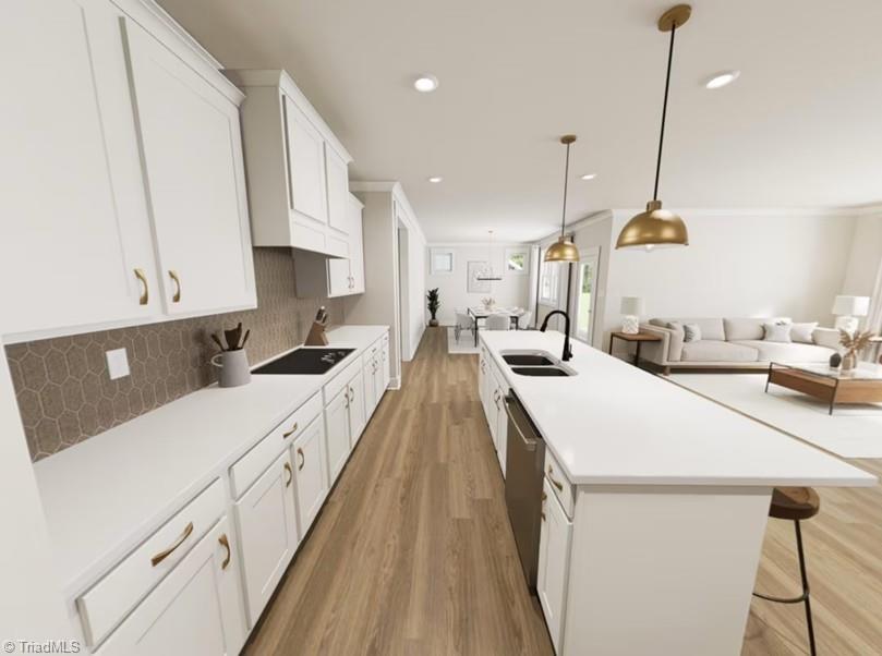 7696 Elizabeth Drive Oak Ridge, NC 27310 - Photo 7 of 29 Kitchen-Virtual Representation Not actual home - Some Features may be different in actual home.