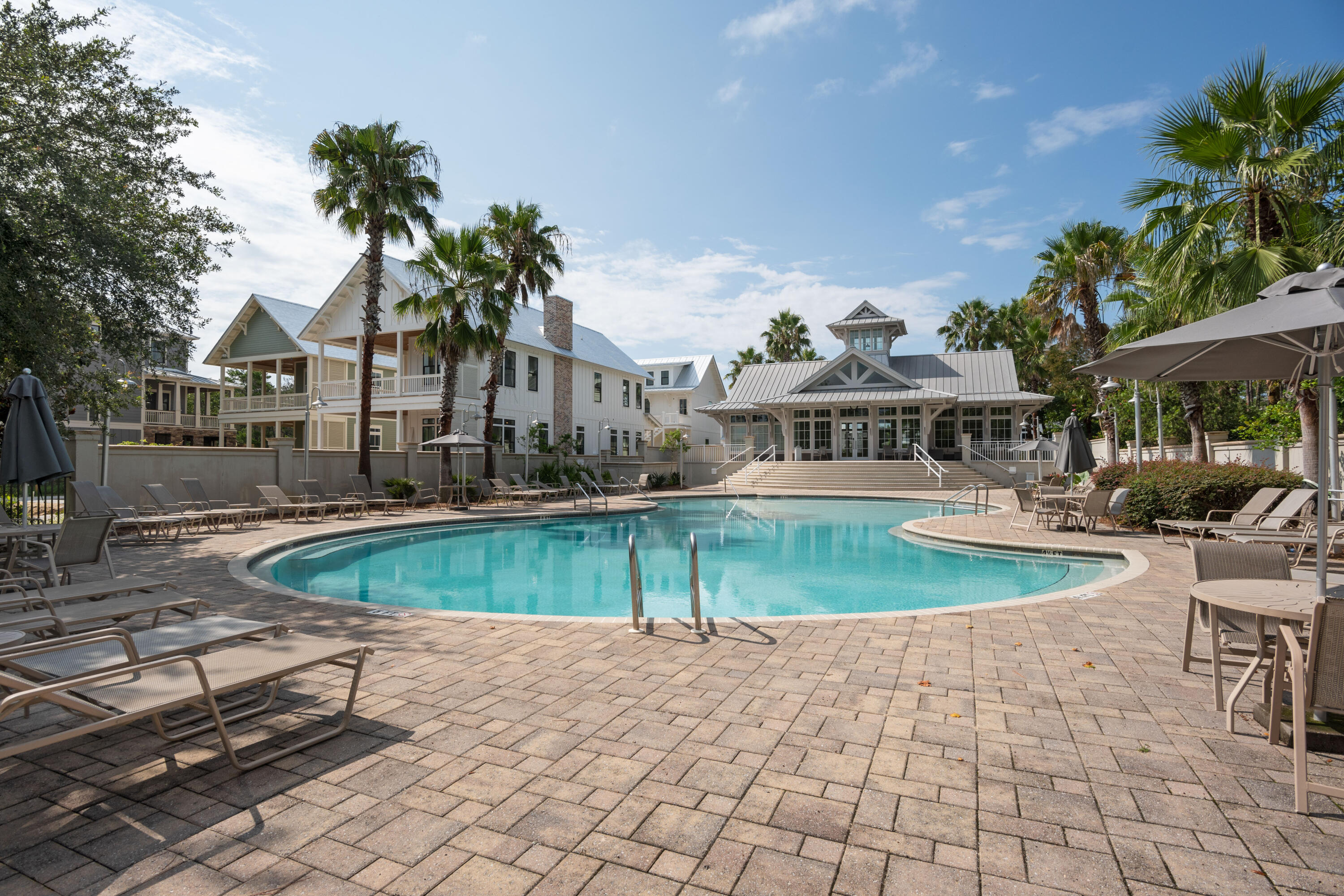 Tbd West Grande Pointe Drive, Unit LOT 68 Inlet Beach, FL 32461 - Photo 14 of 28 a view of a house with a swimming pool and sitting area