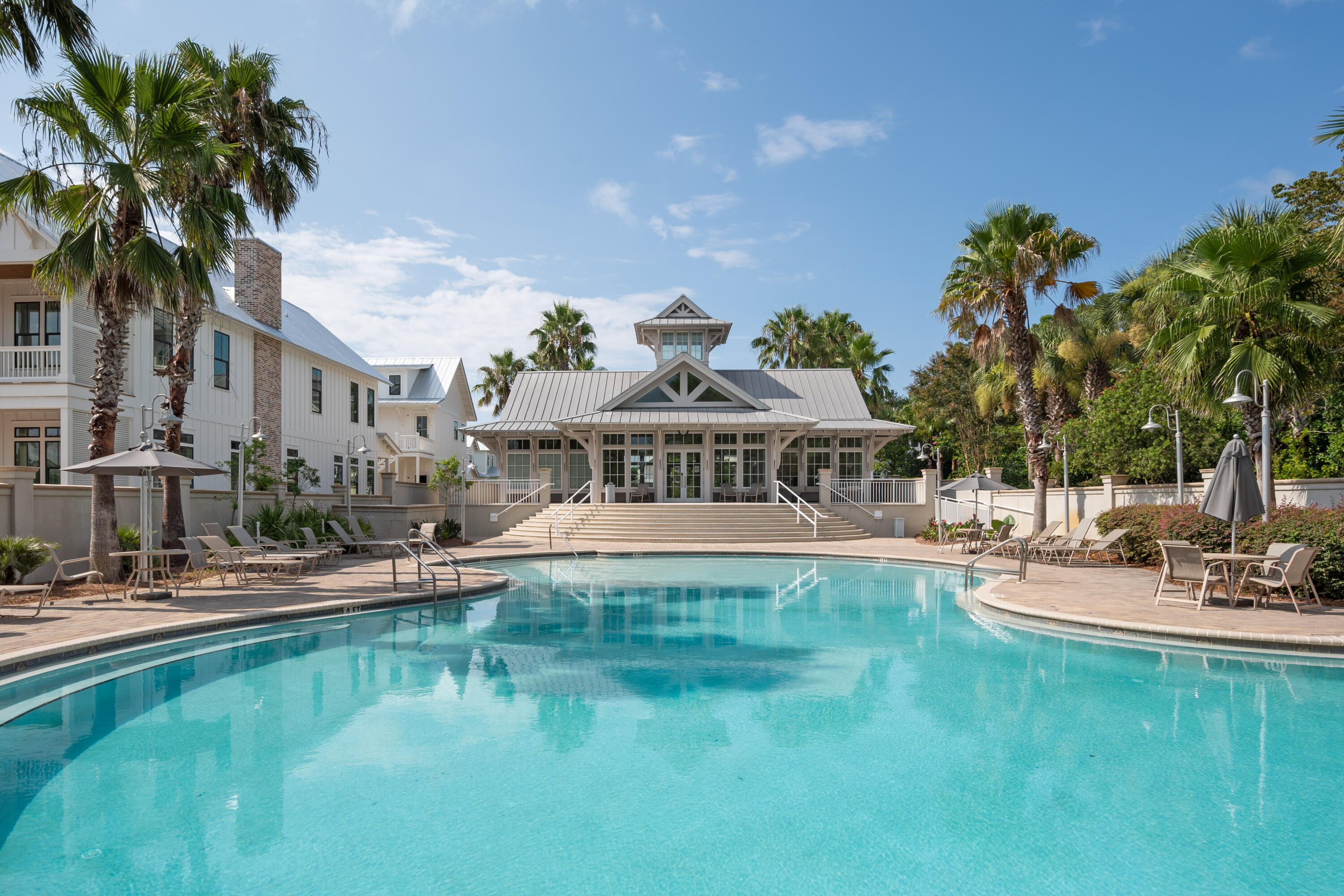 Tbd West Grande Pointe Drive, Unit LOT 68 Inlet Beach, FL 32461 - Photo 15 of 28 a view of a house with swimming pool and sitting area