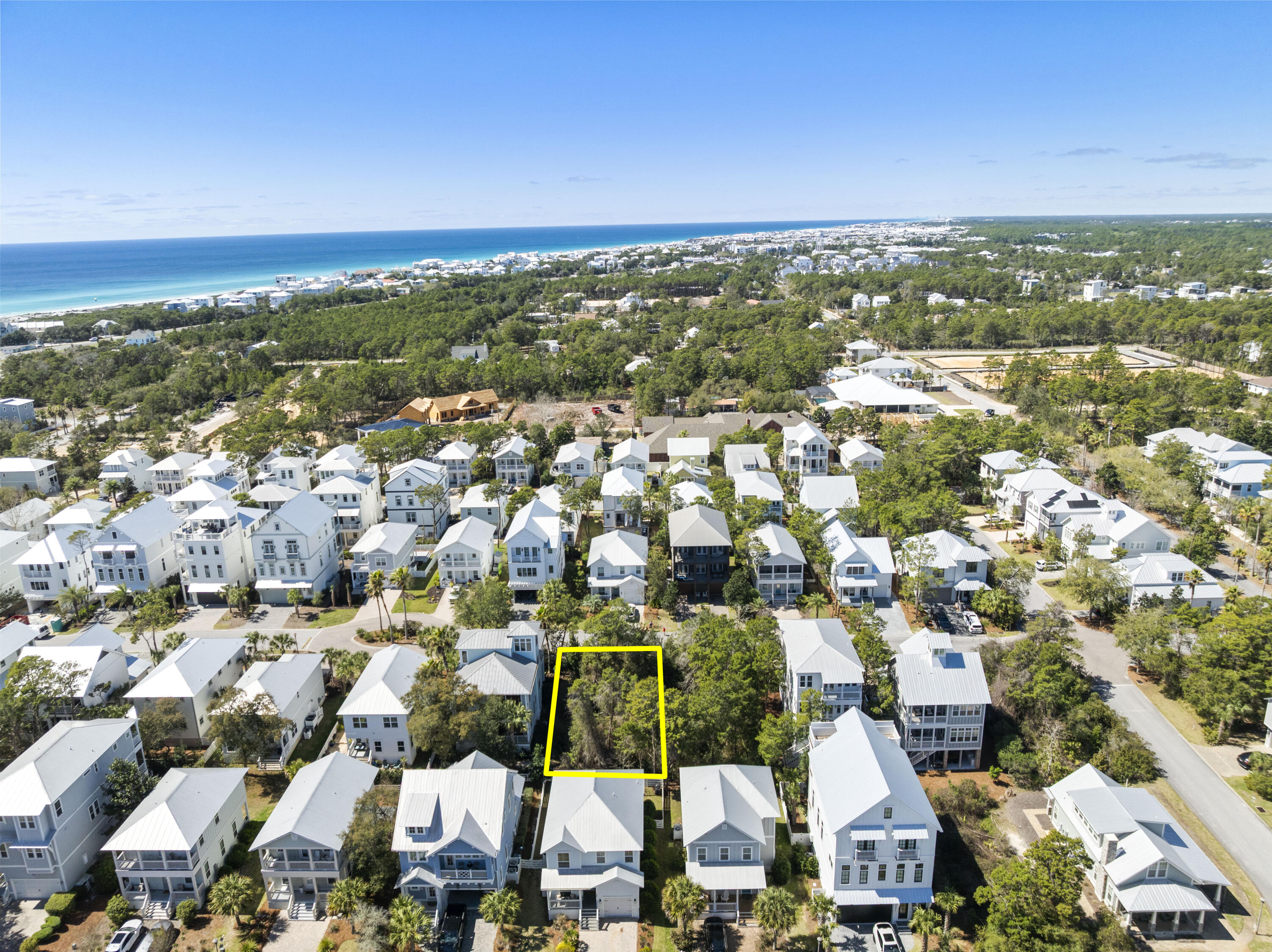 Tbd West Grande Pointe Drive, Unit LOT 68 Inlet Beach, FL 32461 - Photo 6 of 28 an aerial view of residential building with parking space