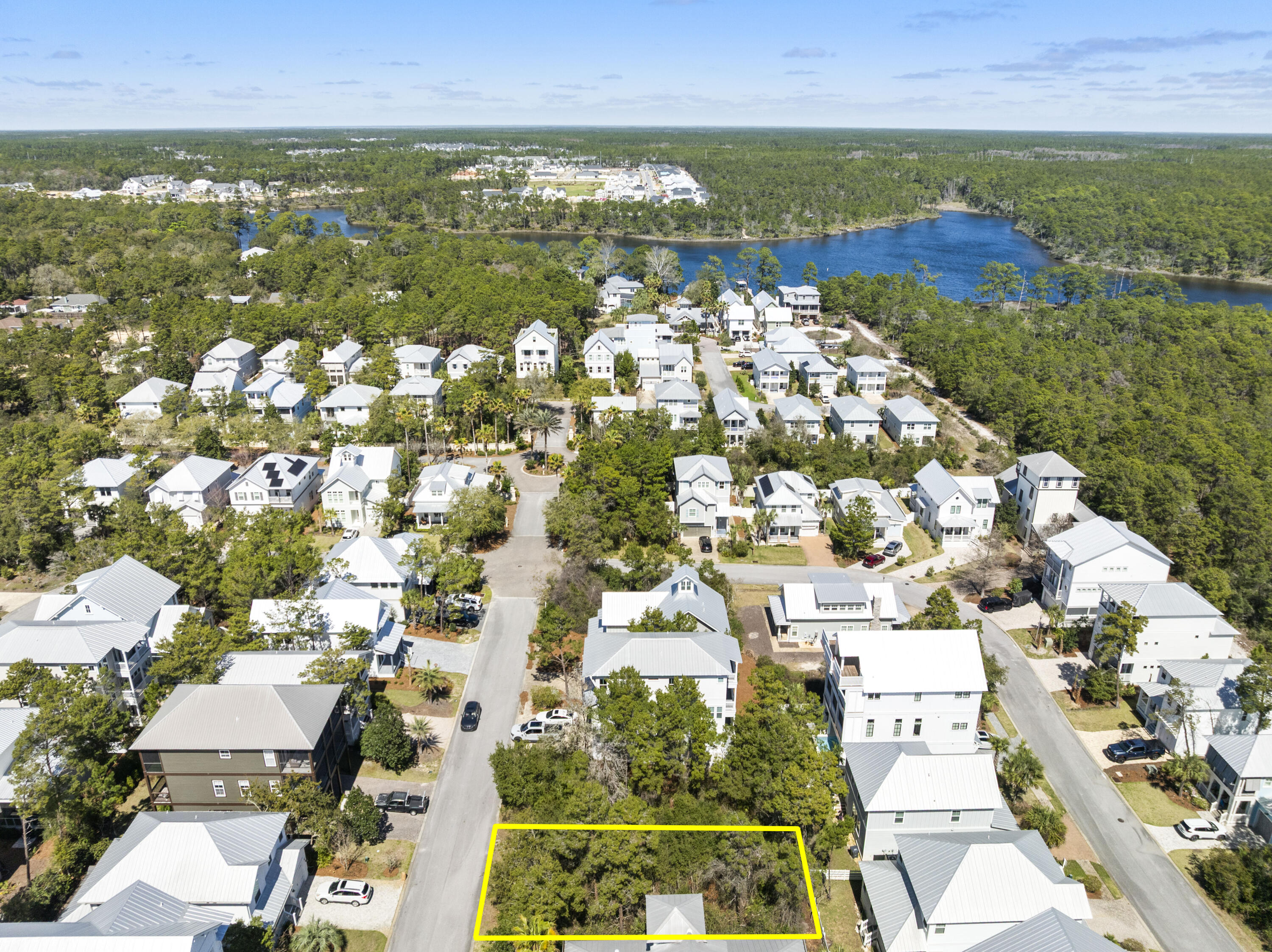 Tbd West Grande Pointe Drive, Unit LOT 68 Inlet Beach, FL 32461 - Photo 10 of 28 an aerial view of residential houses with outdoor space