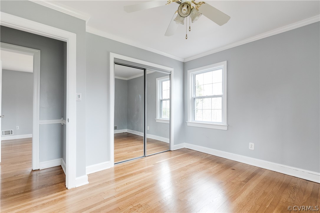11409 Surry Road Chester, VA 23831 - Photo 12 of 35 Bedroom 2, fresh paint and refinished floors