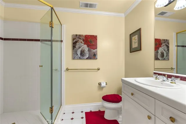 a view of a swimming pool with a sitting area