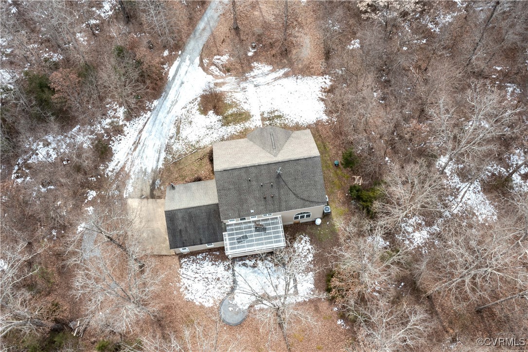 2210 Stage Coach Road Farmville, VA 23901 - Photo 36 of 40 Aerial view of the home.