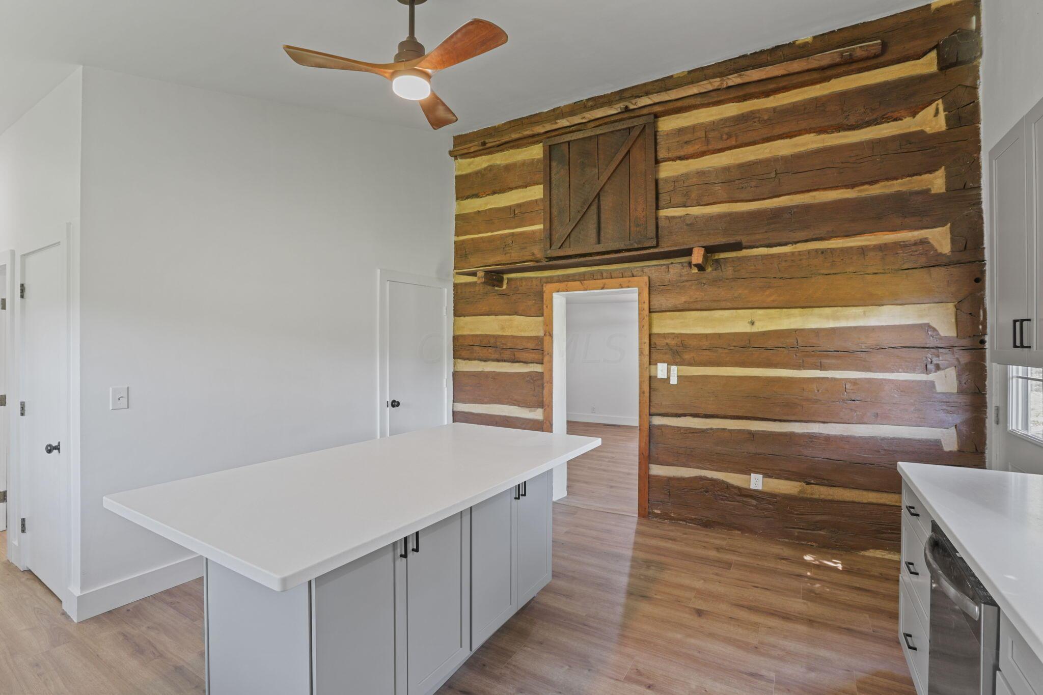 18240 Crawmer Road Southeast Newark, OH 43056 - Photo 16 of 69 Kitchen w/ exposed cabin wall