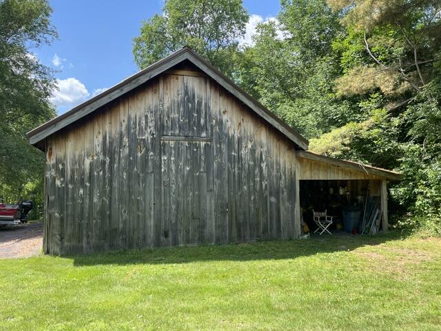 22 Long Falls Dam Road New Portland, ME 04961 - Photo 54 of 58 side view of garage