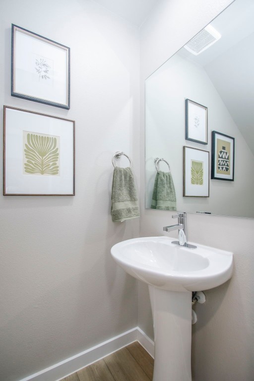 2717 Discovery Trails Conroe, TX 77301 - Photo 21 of 46 a bathroom with a sink and a mirror