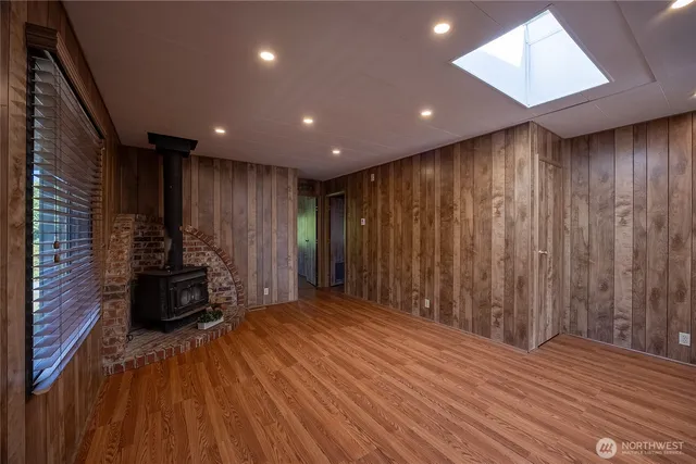a view of a livingroom with a staircase