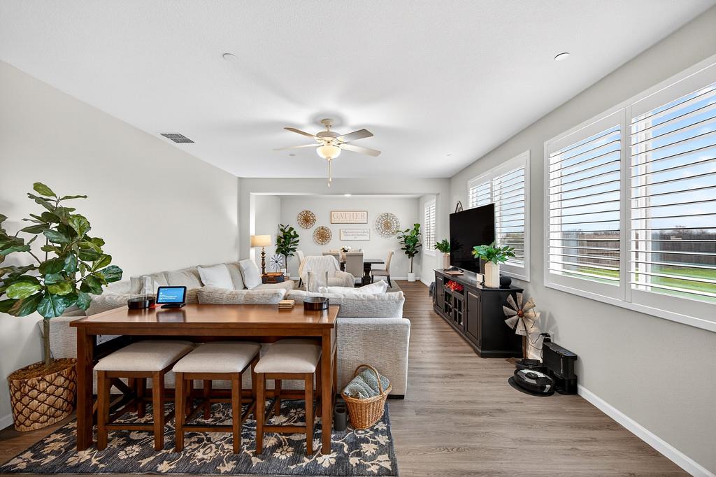 1397 Rio Grande Drive Plumas Lake, CA 95961 - Photo 6 of 54 a view of a dining room with furniture window and outside view
