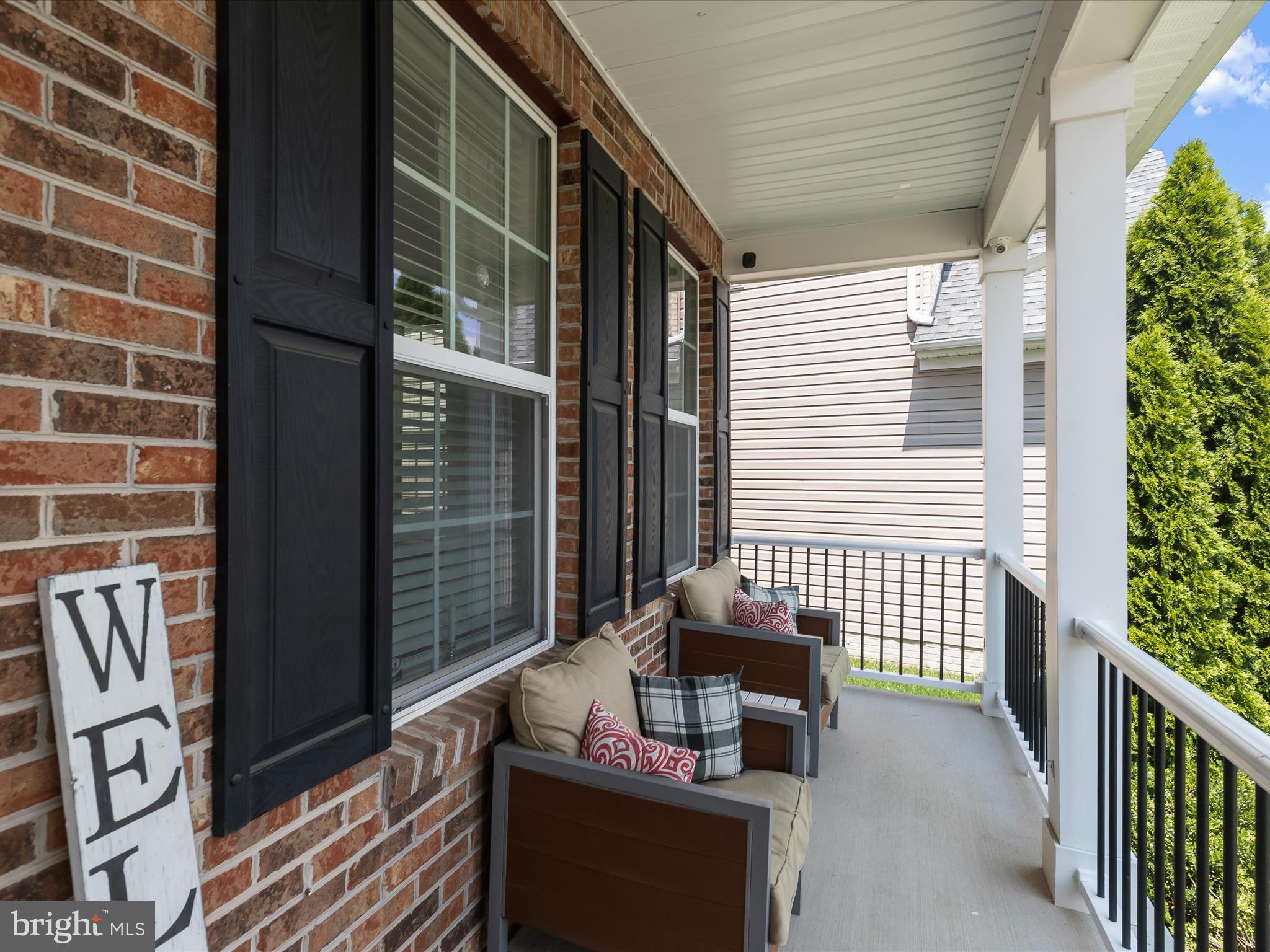 10508 Braddock Run Road Baltimore, MD 21220 - Photo 4 of 54 Inviting Covered Front Porch