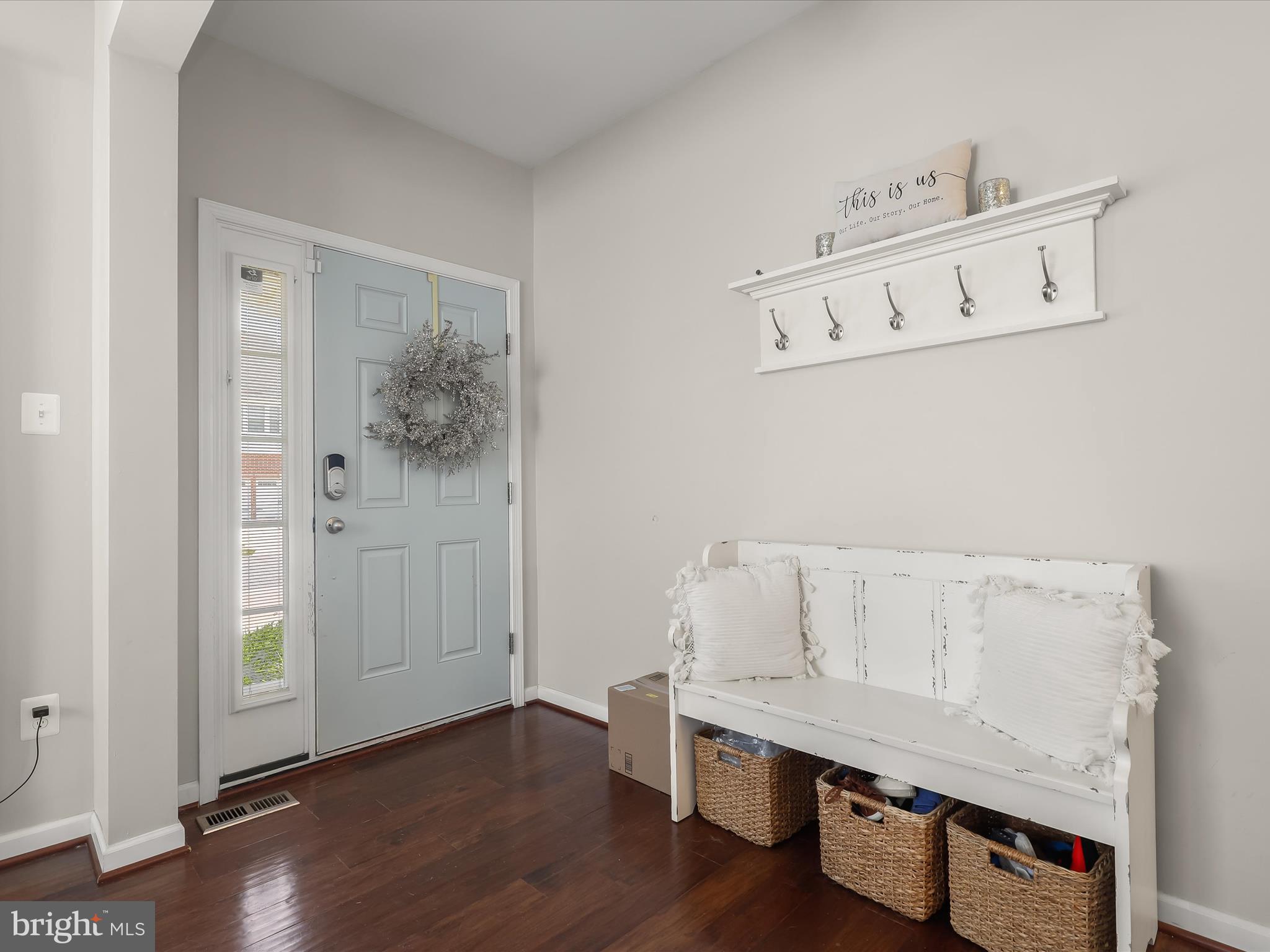 10508 Braddock Run Road Baltimore, MD 21220 - Photo 5 of 54 a view of room with hardwood floor