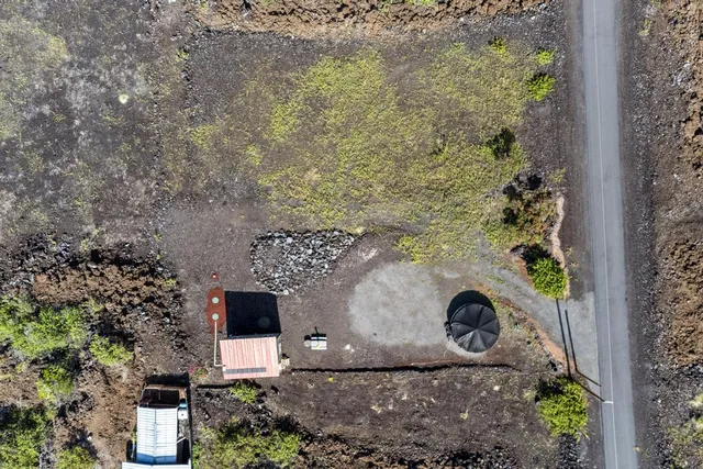 a view of a lake with houses