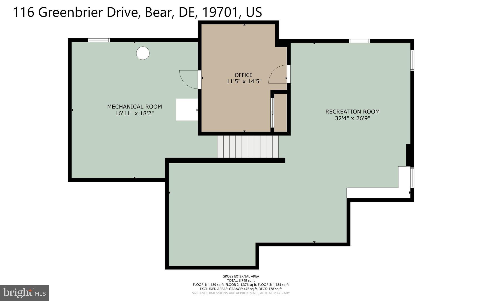 116 Greenbrier Drive Bear, DE 19701 - Photo 58 of 74
