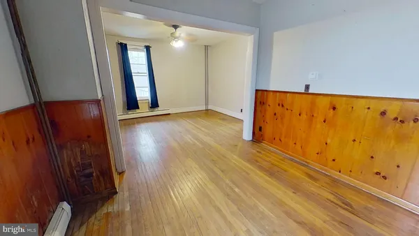 wooden floor in an empty room