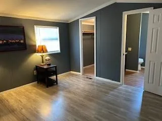 a room with furniture and window