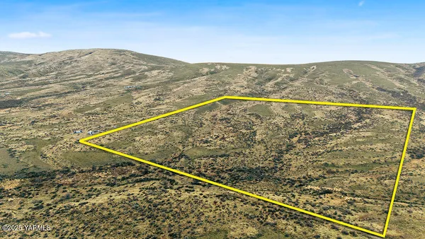 a view of a large pool with a mountain view