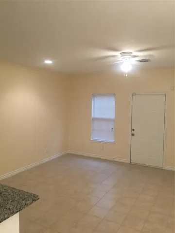 a view of empty room