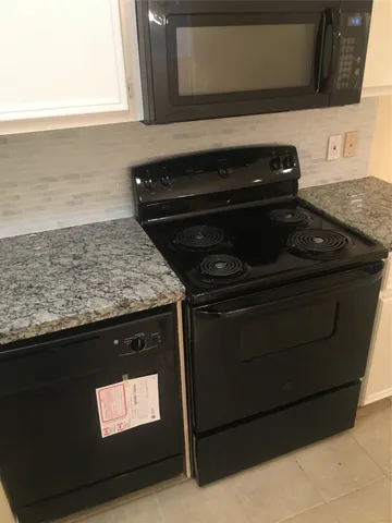 a close view of stove