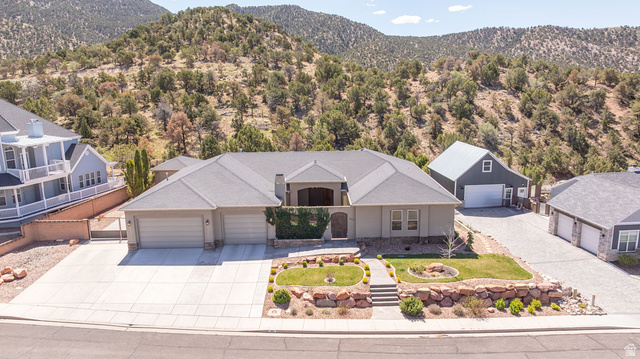 888 East Fiddlers Canyon Road Cedar City, UT 84721 - Photo 67 of 74 Drone / aerial view of mountains