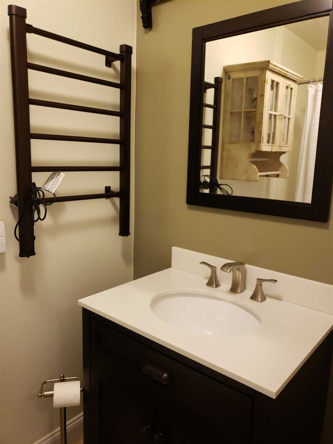 152 Belvedere Road Fishkill, NY 12508 - Photo 14 of 18 a bathroom with a sink vanity and a mirror