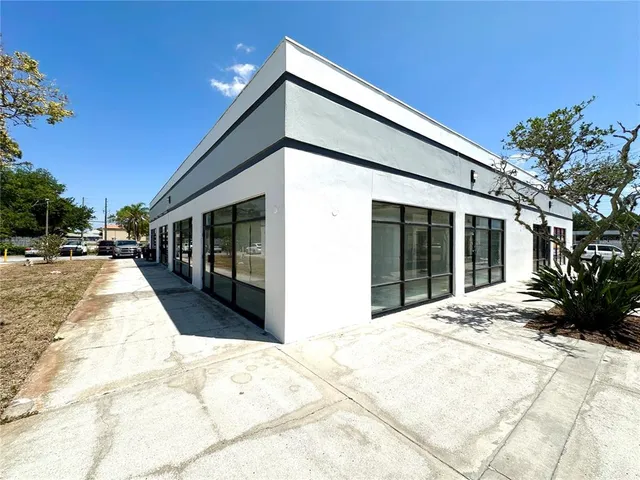 a view of a house with a patio