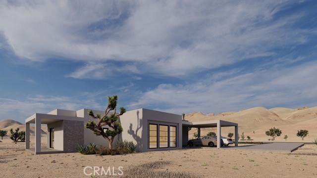 0 Trentwood Drive Joshua Tree, CA 92252 - Photo 2 of 5 a front view of a house with a yard