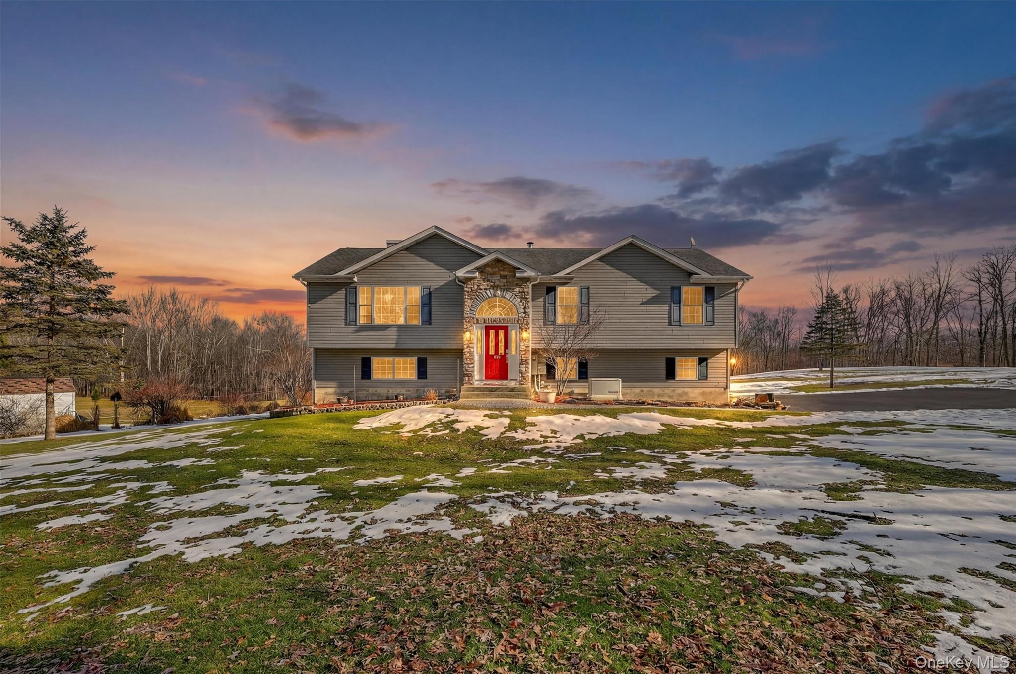 508 Walker Valley Road Pine Bush, NY 12566 - Photo 2 of 26 a view of a big house with a big yard and large trees