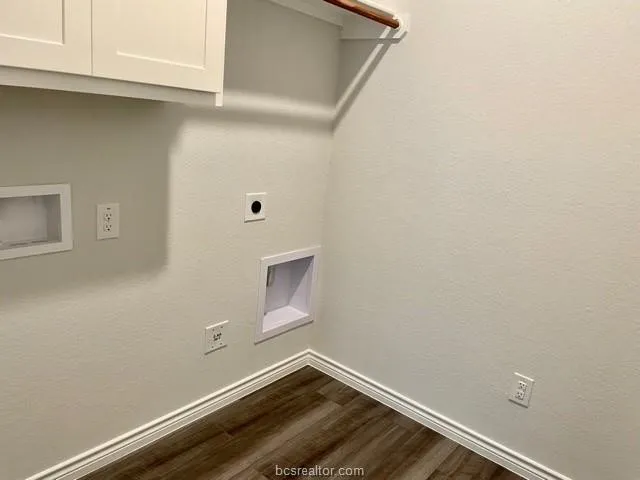 a view of small space with racks on the wall