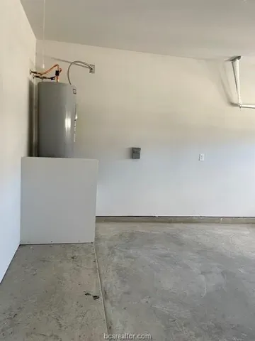 a view of water heater room