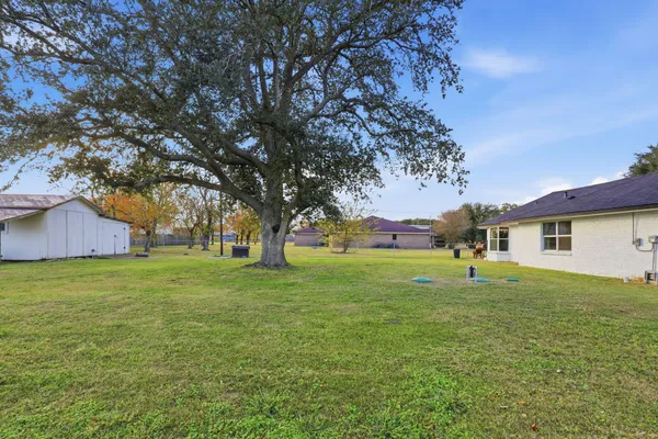 a view of a big yard