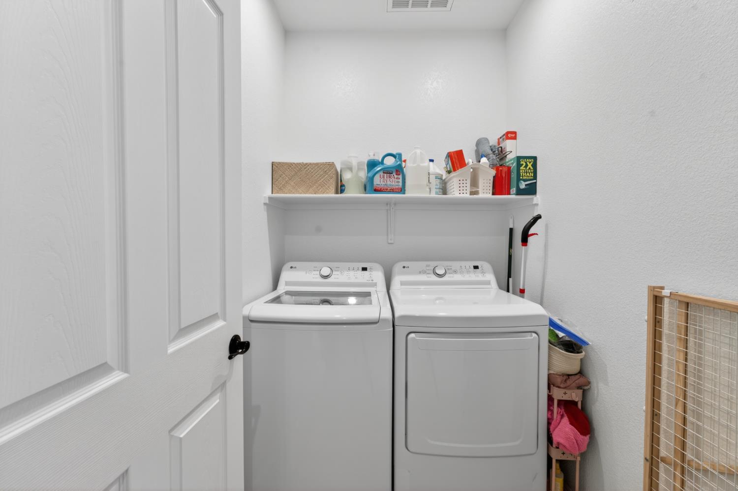 11986 Granzella Way Rancho Cordova, CA 95742 - Photo 19 of 55 Laundry Closet/Room between the living room and primary bedroom