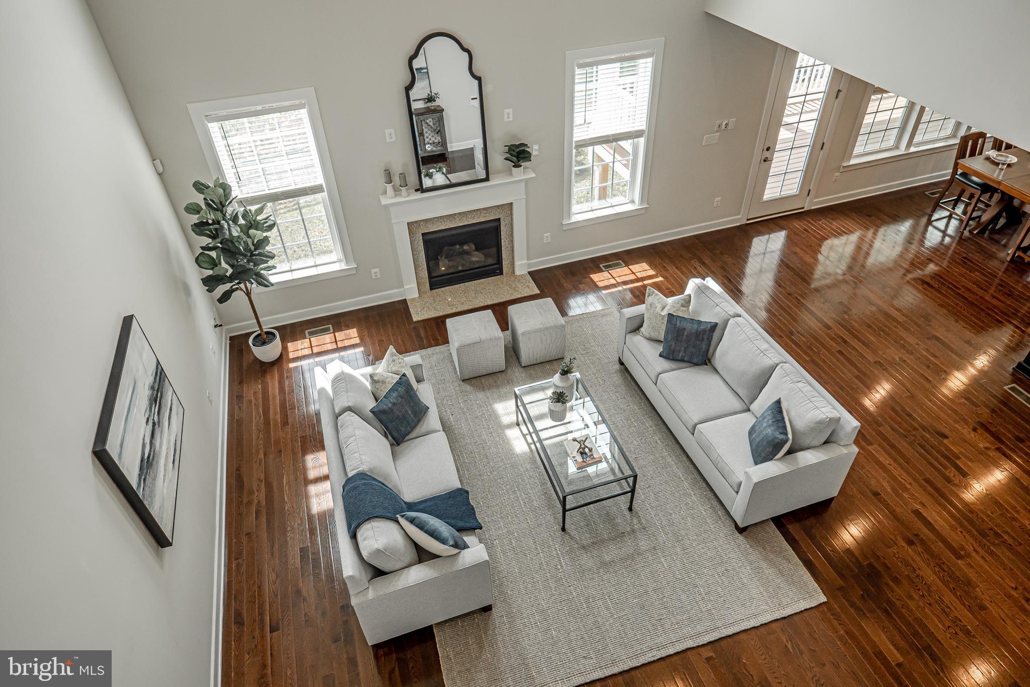 731 Stonecliffe Road Malvern, PA 19355 - Photo 19 of 81 a living room with furniture fireplace and flat screen tv