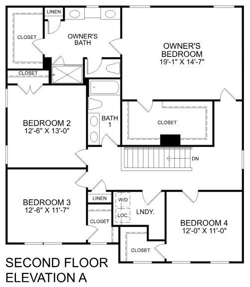 128 Whitetail Road Summerville, SC 29483 - Photo 15 of 15 Hudson_2nd_Floor