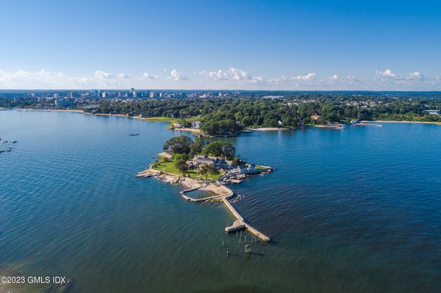 a view of a lake with a mountain in the background