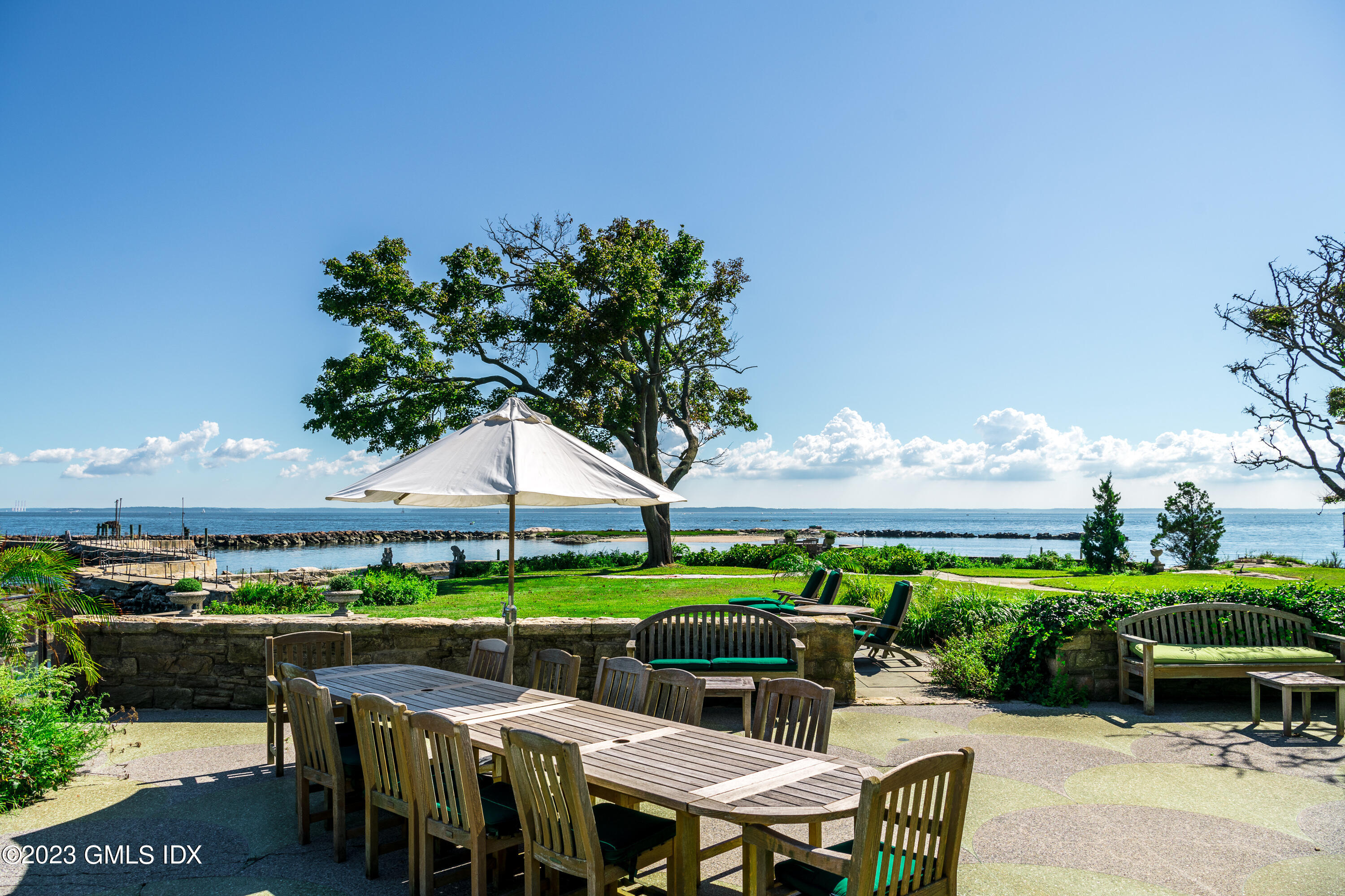 140 Wallacks Drive Stamford, CT 06902 - Photo 17 of 26 an outdoor space with furniture and garden view