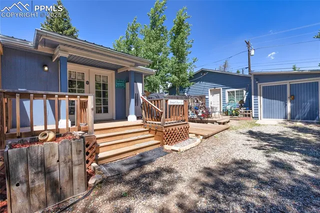 a front view of a houses