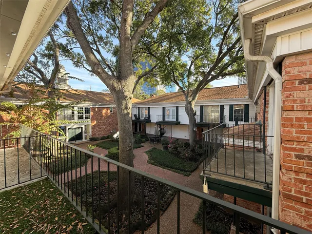 a front view of a house with balcony