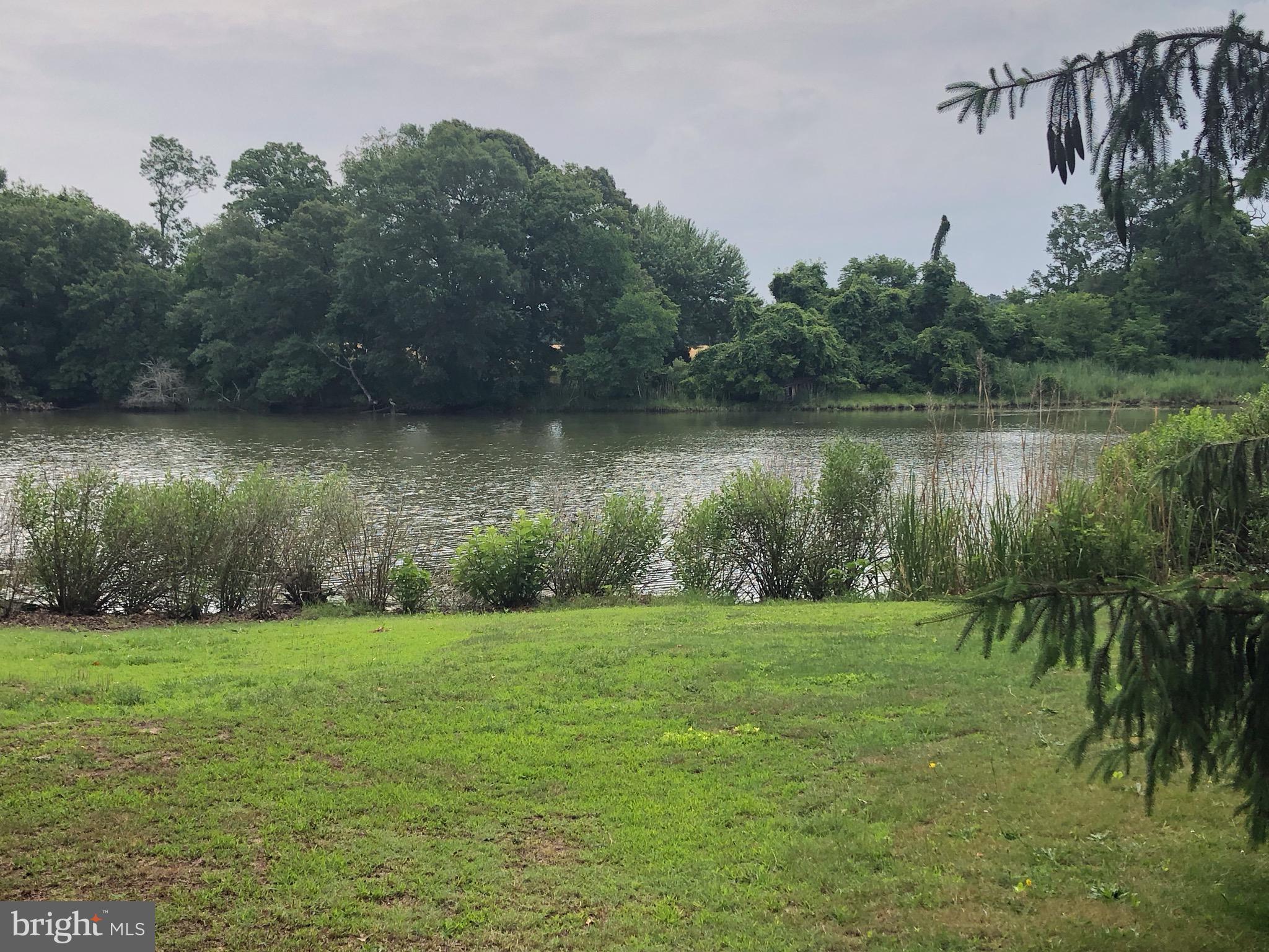 Old Chaptico Wharf Lane Chaptico, MD 20621 - Photo 13 of 17 View from rear of lot onto Haydens Stream.